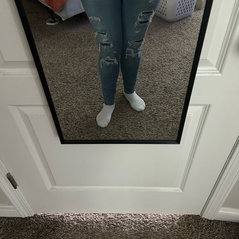 Torrid High Rise skinny light blue  Jeans